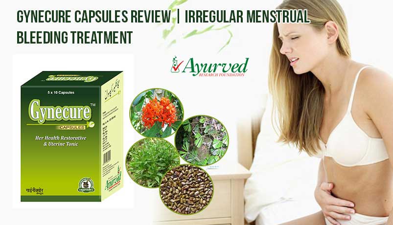 Gynecure Capsules Review, Irregular Periods Herbal Remedies