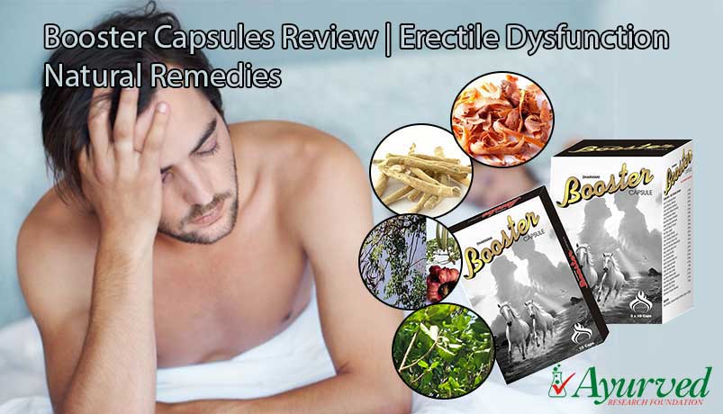 Booster Capsules Review Herbal Remedies for Erectile Dysfunction