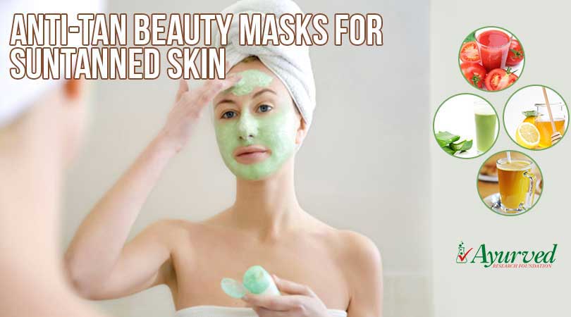 Anti-Tan Beauty Masks For Suntanned Skin