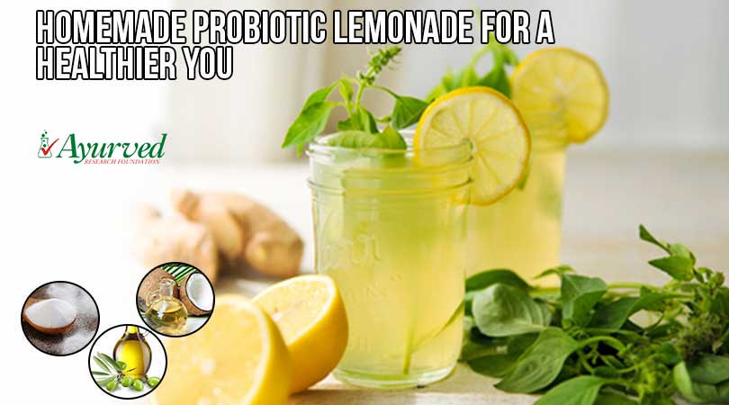 Homemade Probiotic Lemonade Recipe