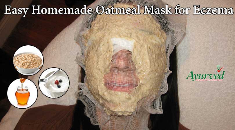 Homemade Oatmeal Mask for Eczema