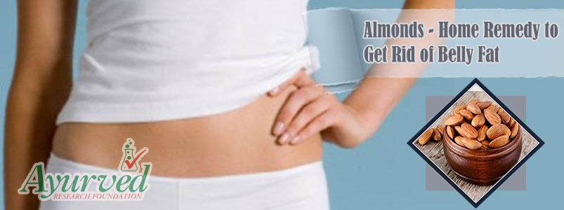 Almonds Home Remedy to Get Rid of Belly Fat