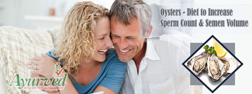 Oysters Diet to Increase Sperm Count and Semen Volume