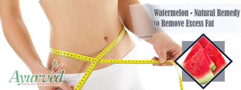 Watermelon Natural Remedy to Remove Excess Fat