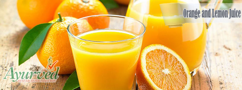 Orange and Lemon Juice