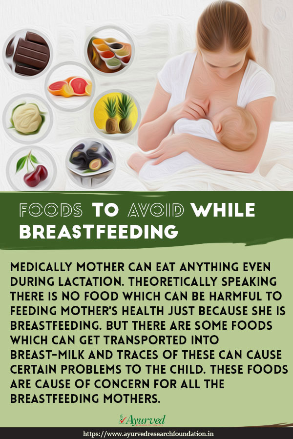 Foods to Avoid While Breastfeeding