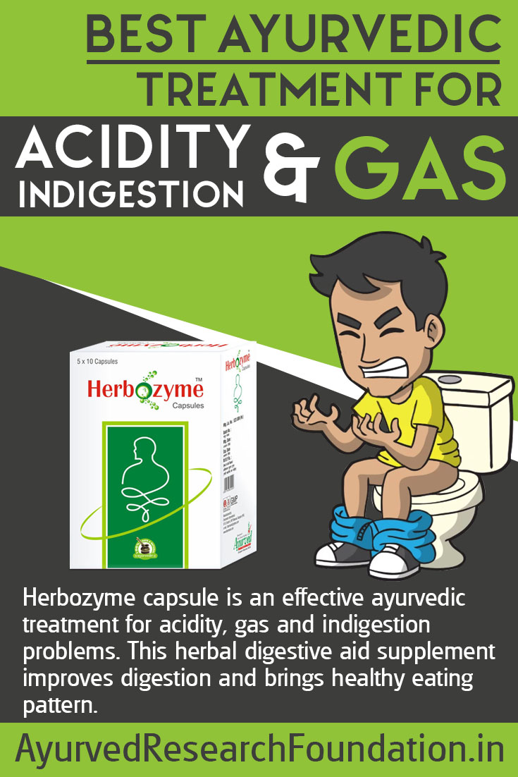 Acidity Ayurvedic Treatment Infographic