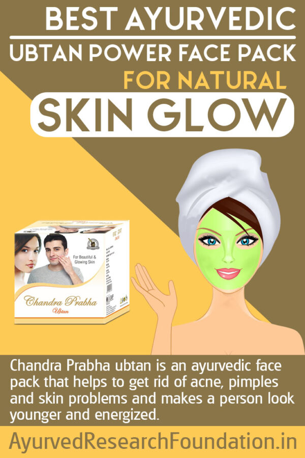 Ayurvedic Face Pack Ubtan, Best Herbal Facial Mask for Acne, Pimples