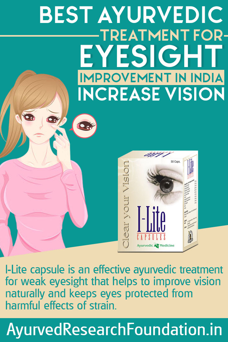 Ayurvedic Treatment for Eyesight Improvement Infographic