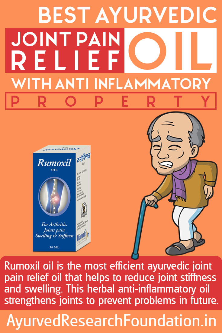 Joint Pain Oil Infographic