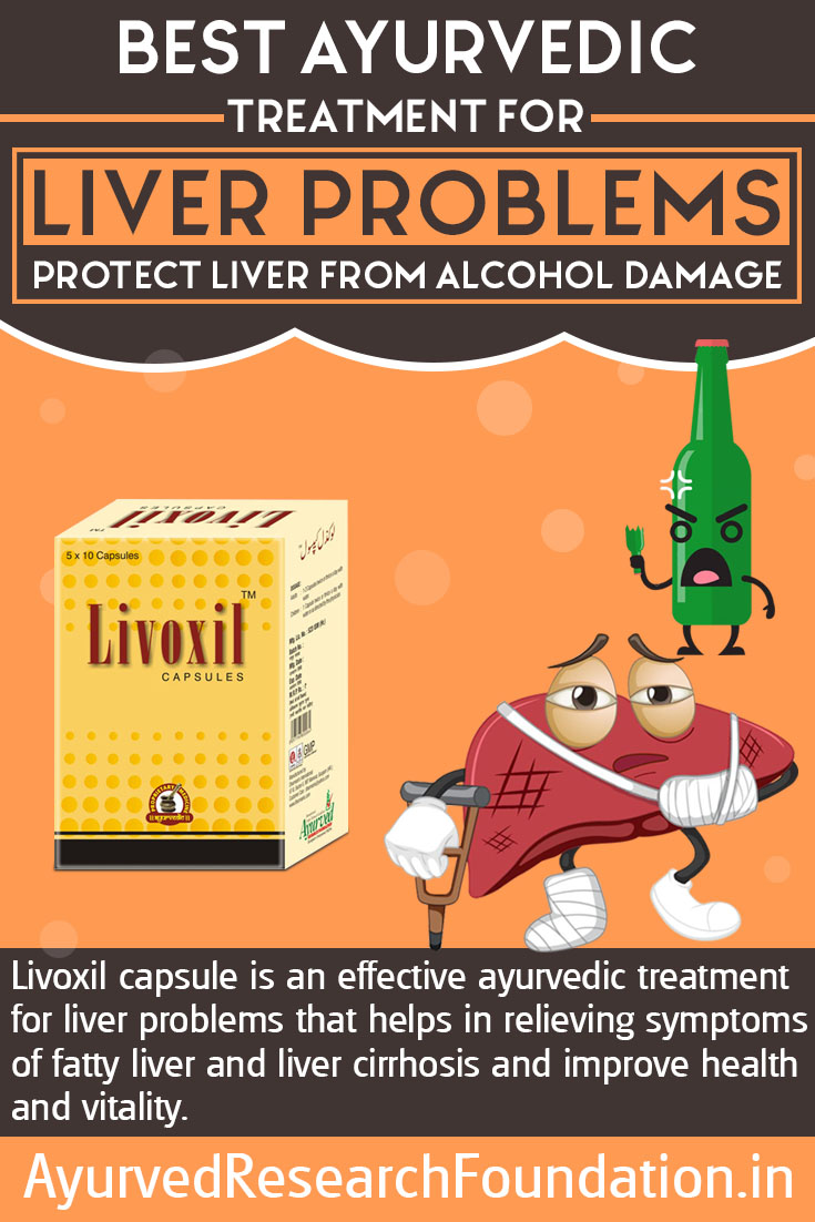 Ayurvedic Treatment for Liver Problems Infographic