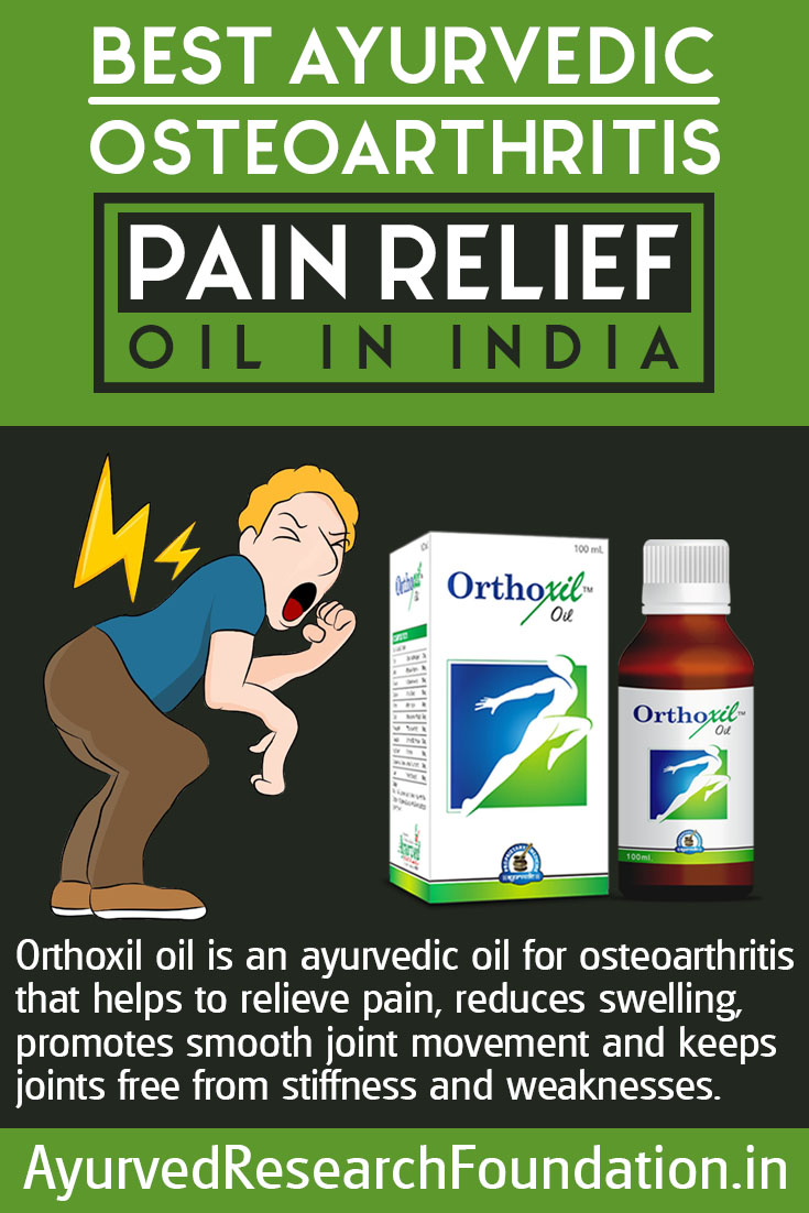 Ayurvedic Osteoarthritis Oil Infographic