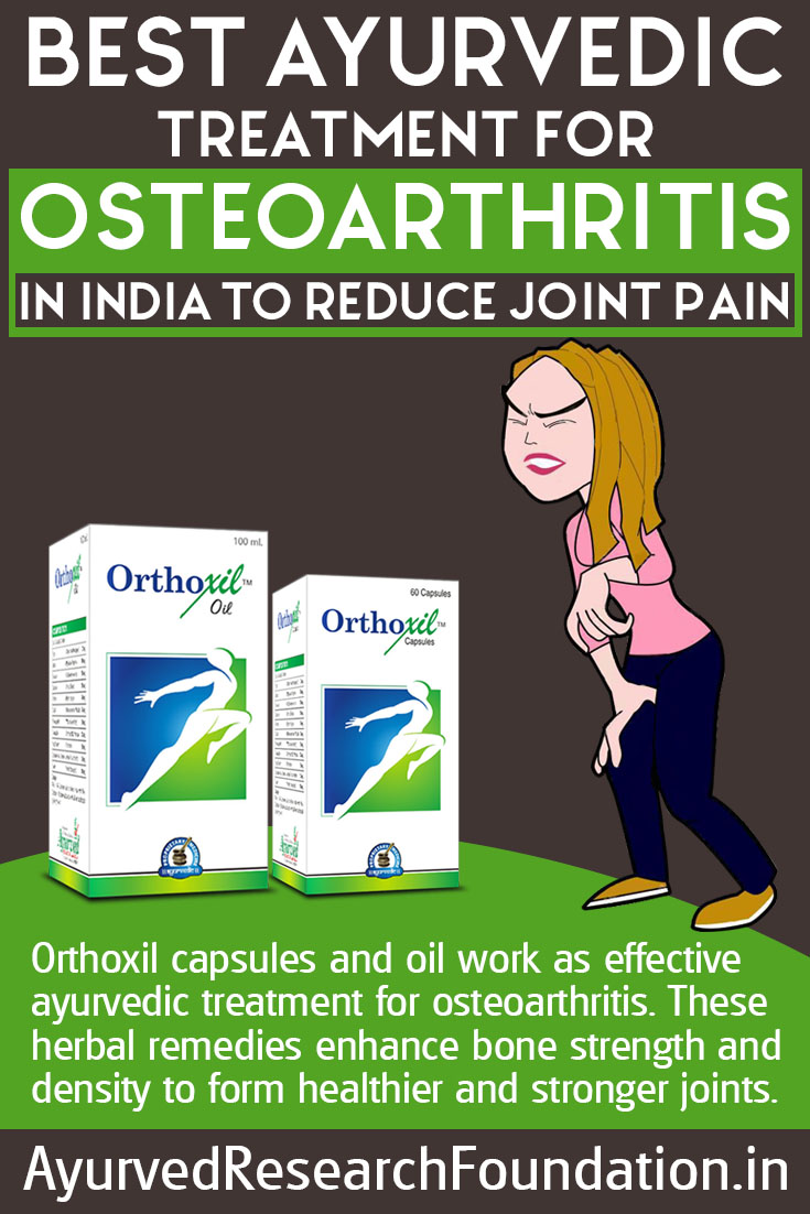 Ayurvedic Osteoarthritis Pain Treatment Infographic