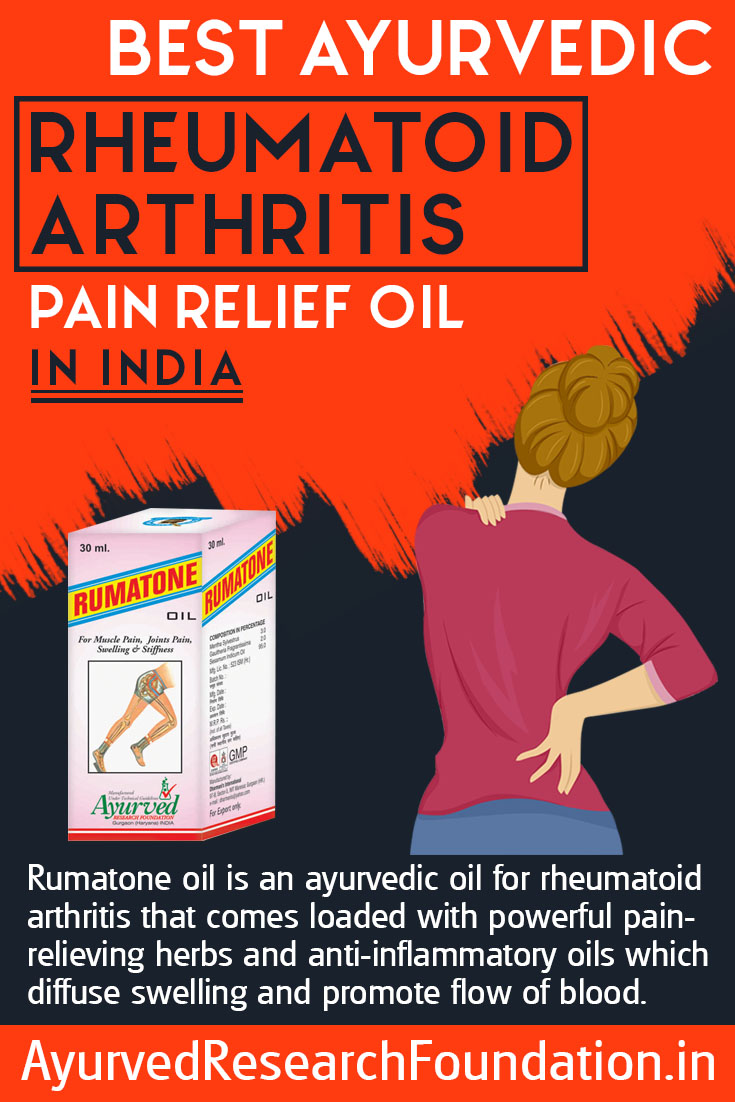 Ayurvedic Rheumatoid Arthritis Oil Infographic