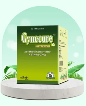 Gynecure Capsules, Ayurvedic Menstrual Regulator Pills