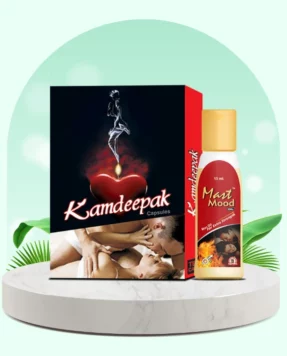 Ayurvedic Capsules to Increase Sex Drive In Men, Kamdeepak Capsules and Mast Mood Oil