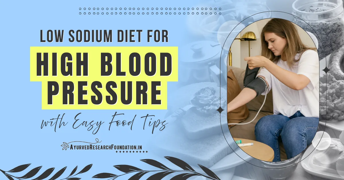 Low Sodium Diet for High Blood Pressure, Foods for Diabetics