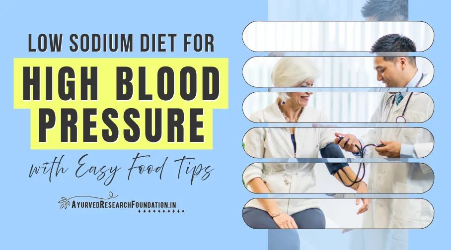 effective low-sodium diet plan for high blood pressure management