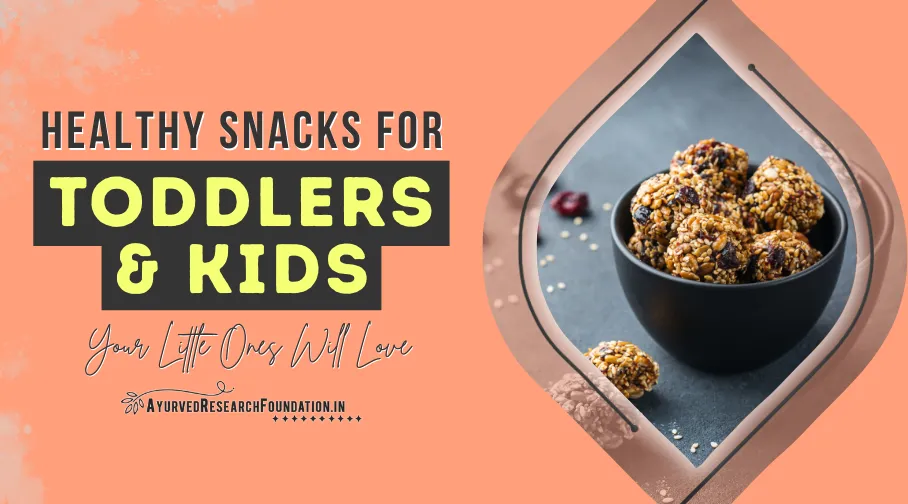 Healthy snacks for toddlers and kids