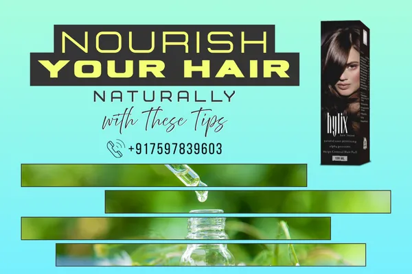 Ayurvedic Hair Growth Lotion, Herbal Solution for Thick and Healthy Hair