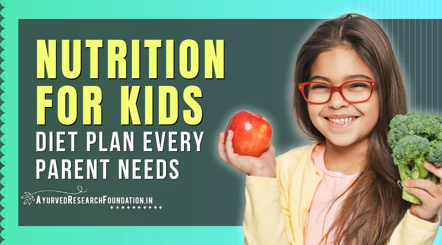 Food Pyramid for Children, Healthy Eating Guide for Kids Nutrition
