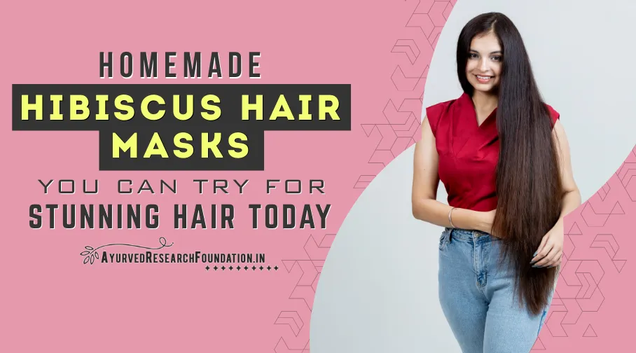 Homemade Hibiscus Hair Masks, DIY Hair Care, Natural Hair Growth Remedy, Herbal Hair Pack, Healthy Hair Treatment