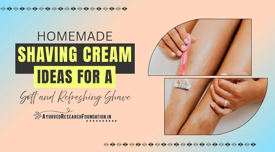 Homemade Shaving Cream, DIY Shaving Foam, Natural Hair Removal Cream, Herbal Shaving Solution