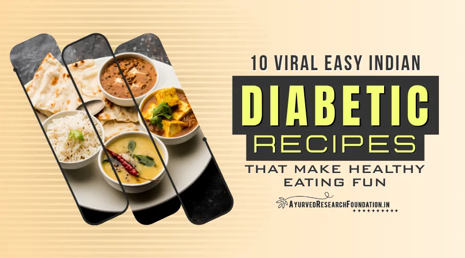 Easy Indian Diabetic Recipes, Simple Low-Sugar Meals, Healthy Indian Cooking for Diabetes