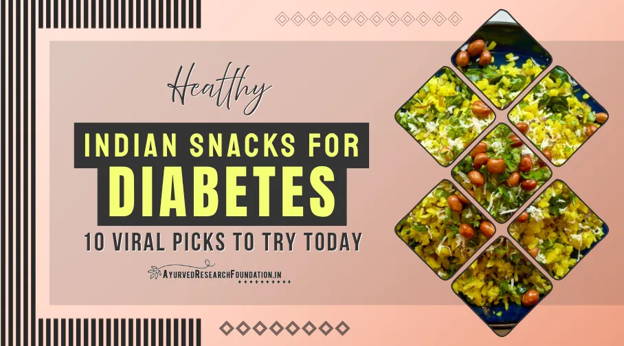 Healthy Indian Snacks for Diabetes, Low-GI Snack Ideas, Nutritious Diabetic-Friendly Recipes