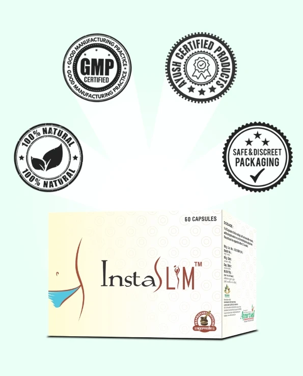 InstaSlim Ayurvedic supplement for metabolism and weight management
